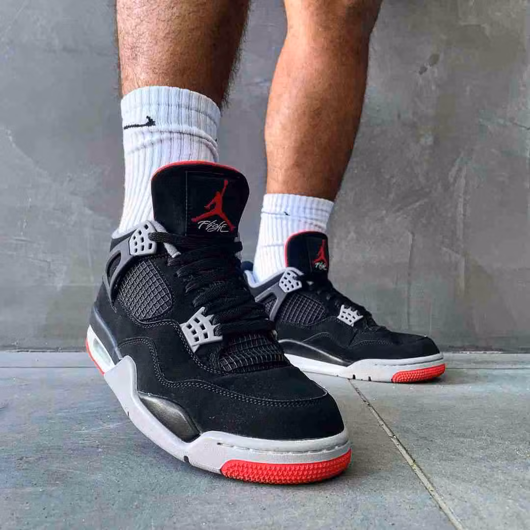 Air Jordan 4 Retro OG 'Bred' 2019 308497-060 Air Jordan 4 Retro OG 'Bred' 2019 308497-060
